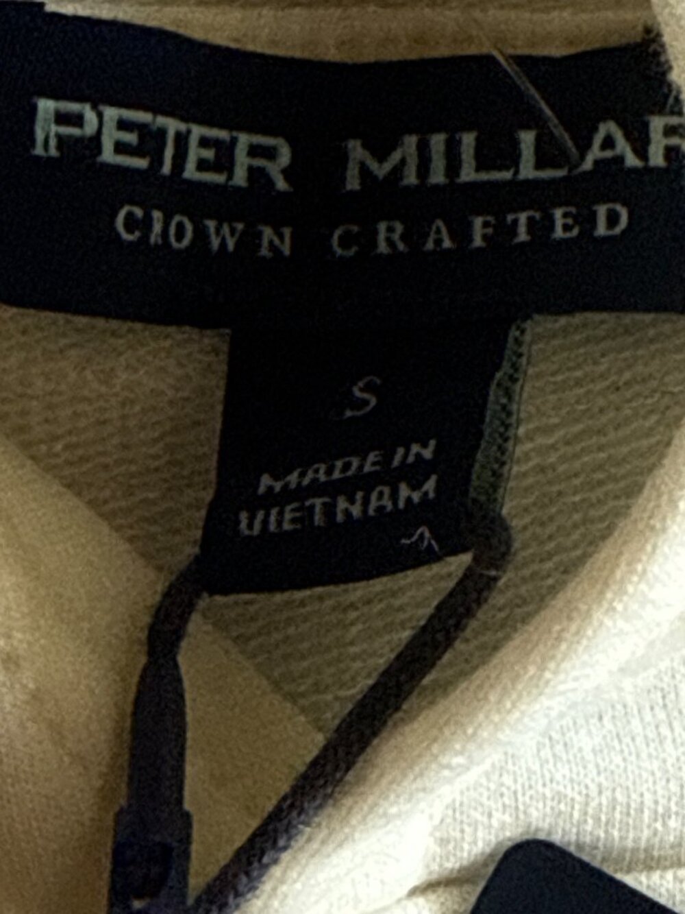 Peter Millar Crown Crafted Hoodie Long Sleeve Top Size Small New With Tag - Picture 6 of 7
